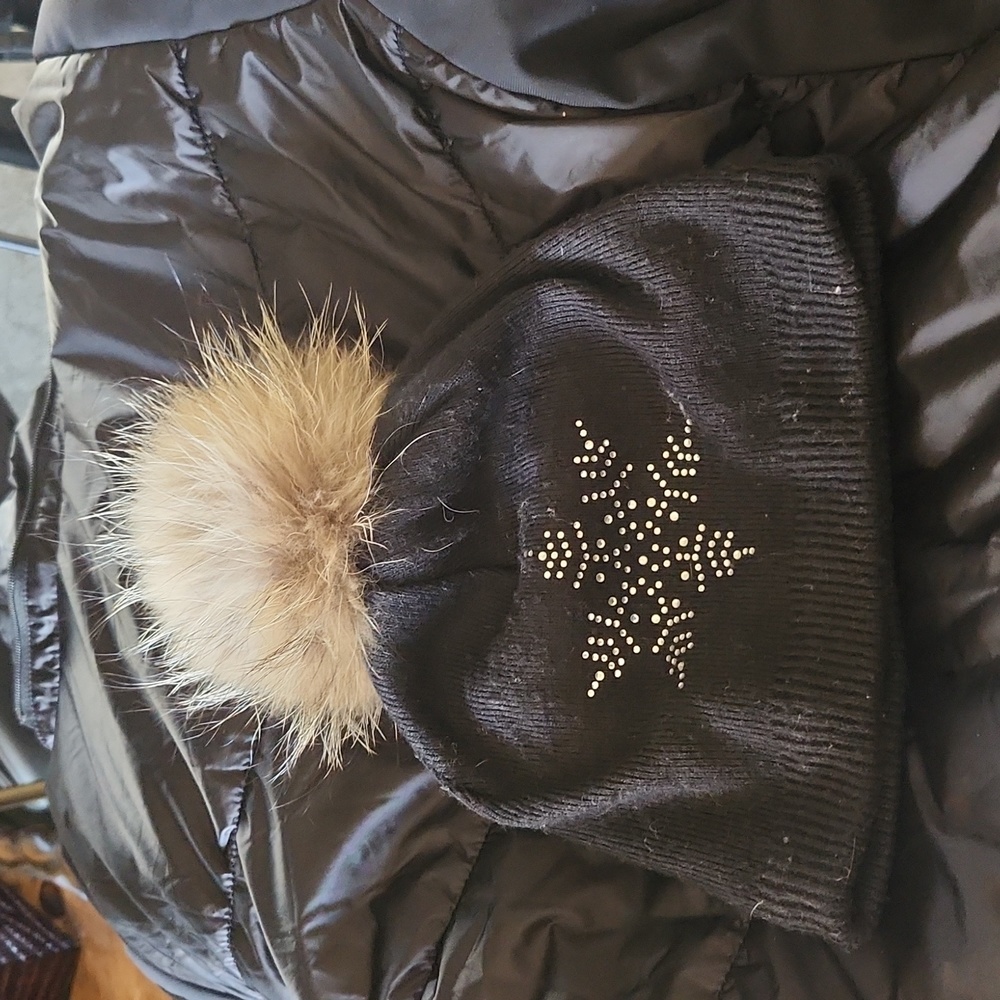 Rossignol Racoon Fur Pompom Winter Hat